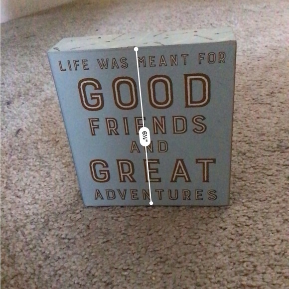 Good Friend Sign from Francessca’s - Picture 5 of 6